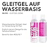 Gel Lubrificante Sessuale a Base Acqua per Sex Toys in Silicone e TPE e Preservativi | Sesso Anale, Vaginale, Orale | Commestibile | Insapore | x Donna e Uomo | Naturale | #Selfie By Loovara | 250 ml