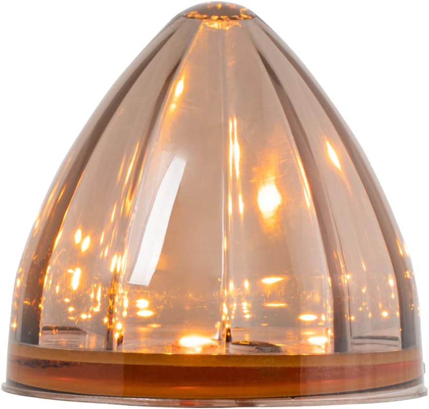 GG Grand General 79555 2.5 inches Amber/Smoke Watermelon 6 LED Sealed Light