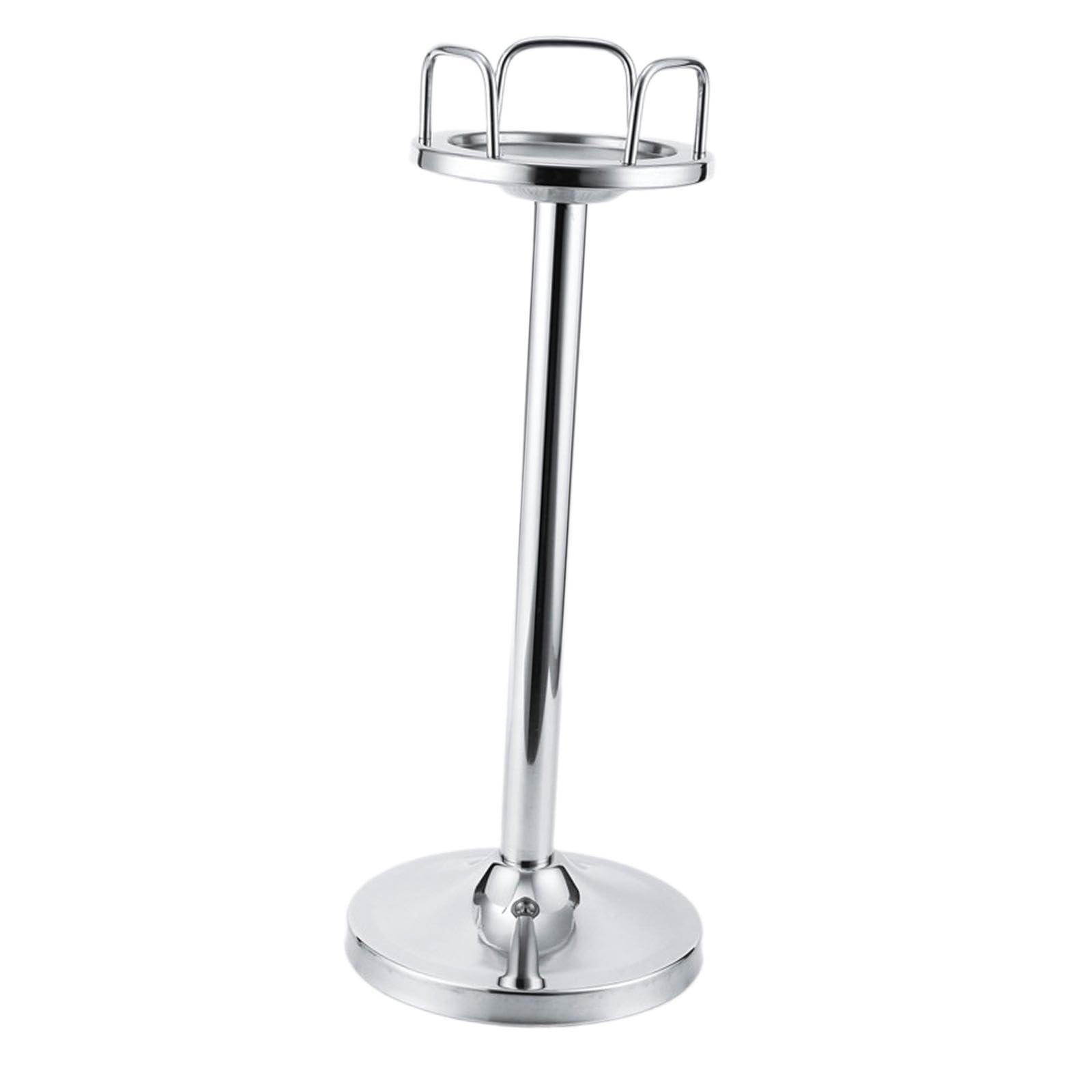 Versátil soporte para cubitera de champán, fabricado en acero