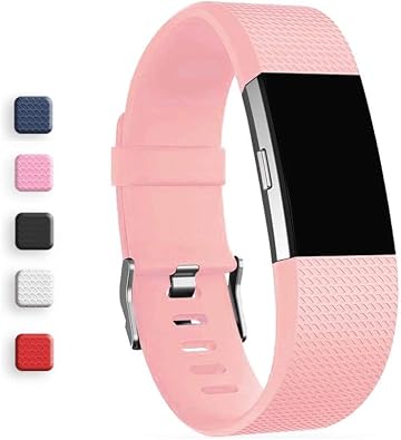 Replacement Bands for Fitbit Charge 2, Special Edition Replacement Wristbands for Fitbit Charge 2 Small, Pink