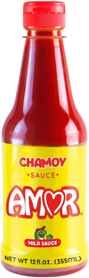 Amor Chamoy Sauce, Traditional Mexican Flavor, 12 Fl Oz Bottle