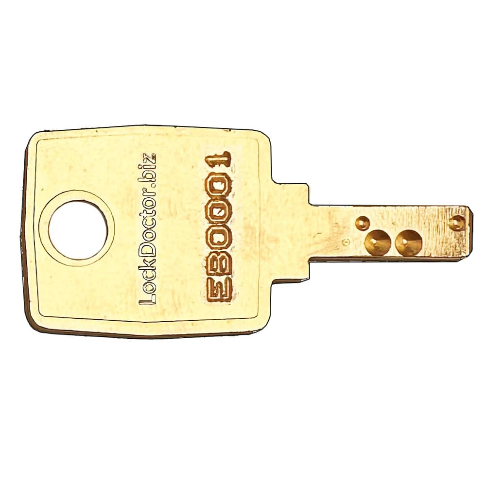 Replacement LockDoctor.biz KABA Micro Key EB0001 | for Otis and Kone Lift Panels, Microswitches, Padlocks, Escalators & Access Control Systems