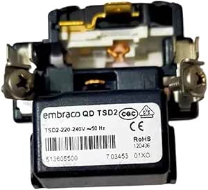 Kompressor Relais Starter Für Haarkühlschrank - Ersatz Für Embraco QD TSD2 513605500, 220-240V