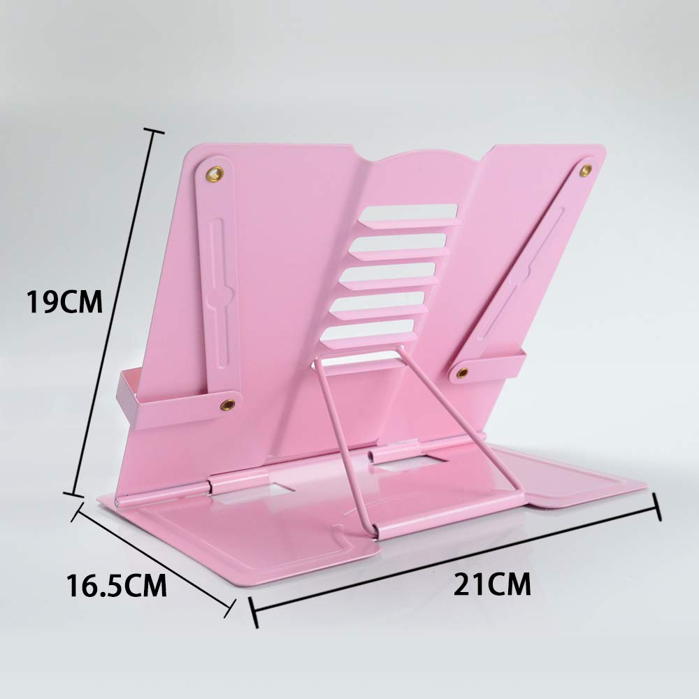 HERMA Support de lecture en métal (19,8 x 22,2 x 3,3 cm plié) réglable sur 5 niveaux, antidérapant, support de livre pour l'école, la cuisine et le bureau, porte-livre pour enfants, bleu HERMA Support de lecture en métal (19,8 x 22,2 x 3,3 cm plié) réglable sur 5 niveaux, antidérapant, support de livre pour l'école, la cuisine et le bureau, porte-livre pour enfants, bleu