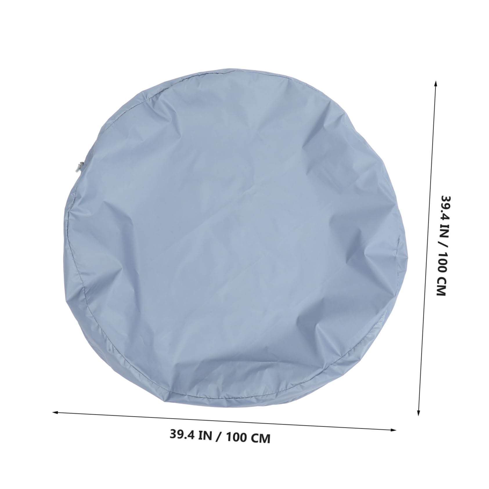 VICASKY Fire Pit Screen Round Grill Cover Heavy Duty BBQ Pit Table Cover Oxford Fabric Grill Top Weatherproof