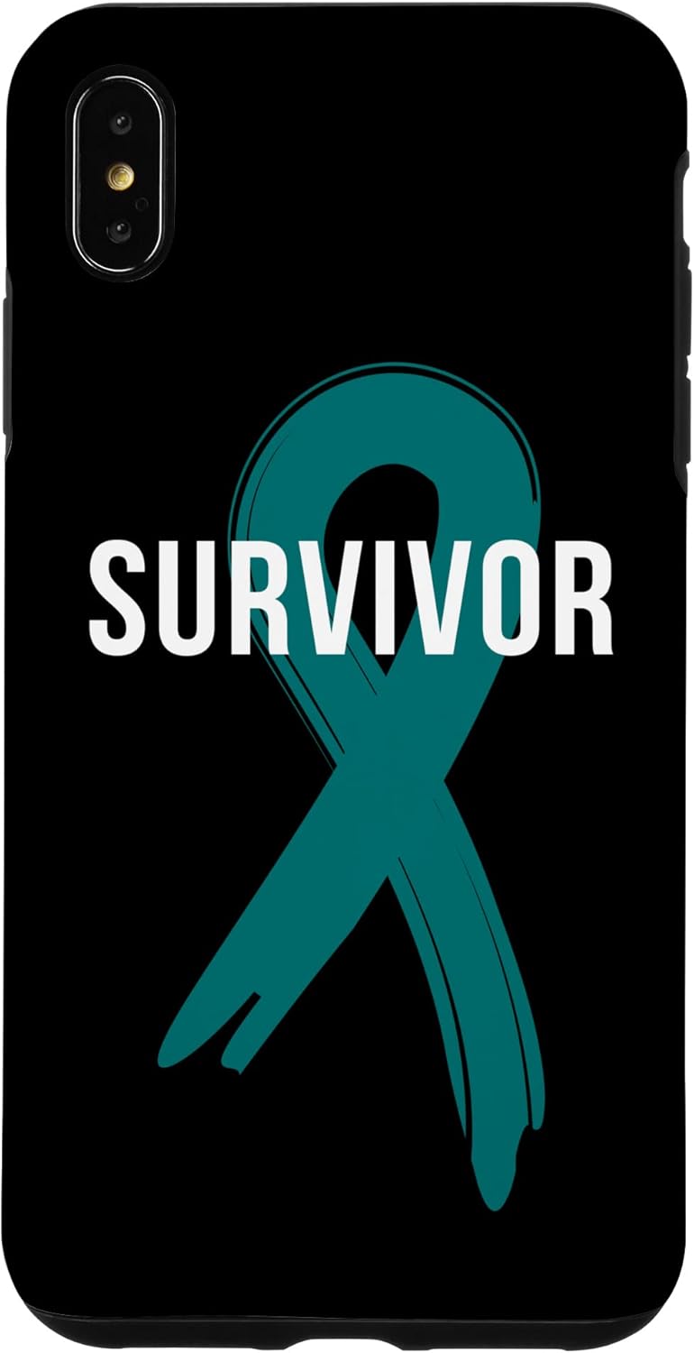 iPhone 12/12 Pro Ovarian Cancer Fight Cancer Ribbon Case