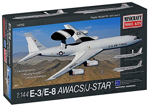 Minicraft E-8 AWACS/Joint Star Model Kit (1/144 Scale) - Thumbnail 2