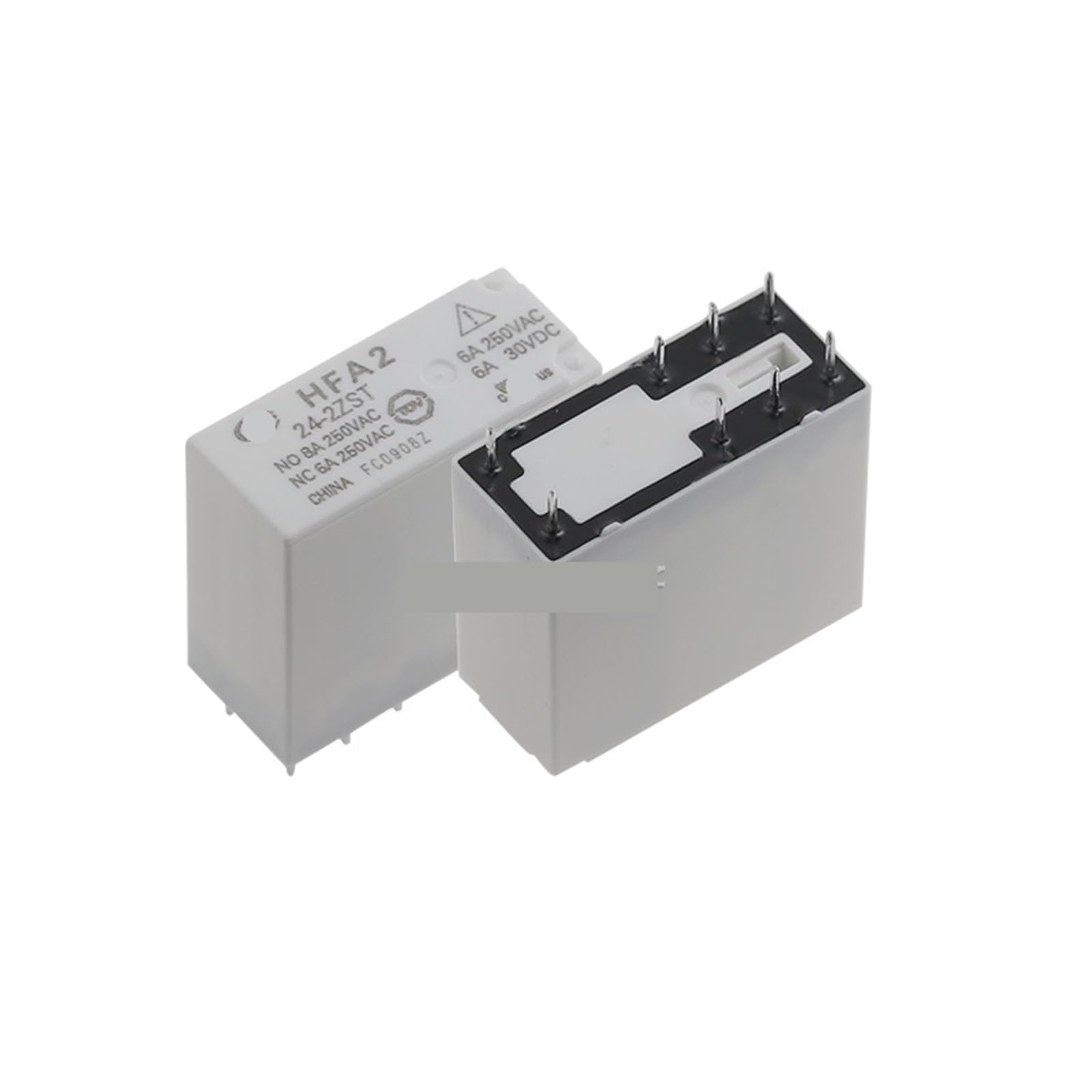 Relé HFA2-24-2ZST con contactos de alta conductividad y encapsulado resistente 2