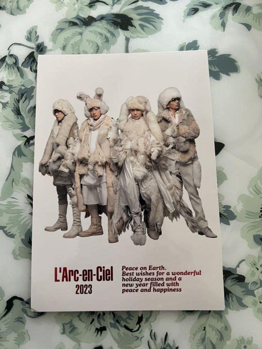 L'Arc~en~Ciel】2023年 年賀状LE-CIEL 限定ステッカー