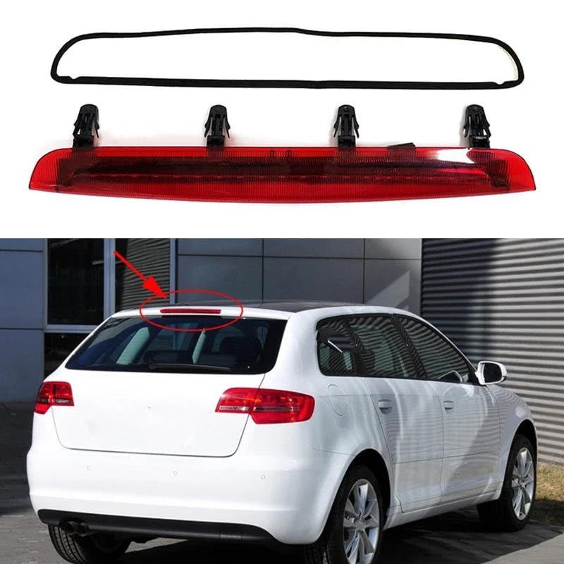 Terza Luce Stop Alta Per Audi A3/S3/RS3 2004-2012 – Codice 8P4945097C, 12V In Rosso