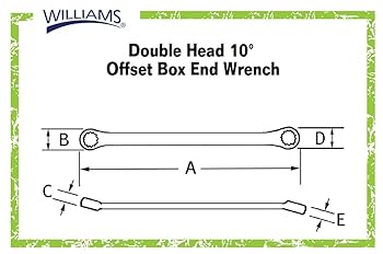 ◆ニチベイ◆ウッドブラインド◆W1220×H920◆O-2506BL7◆ Williams 7731B Box Wrench 12 Point, 13/16 X 7/8-Inch