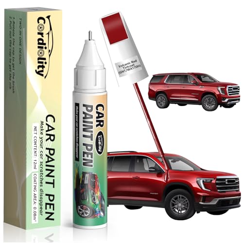 Image of Volcanic Red Tintcoat(GNT /WA170H) Touch Up Paint Pen for GMC,Car Paint Scratch Repair Pen Quick and Easy Fix Auto Paint Scratch