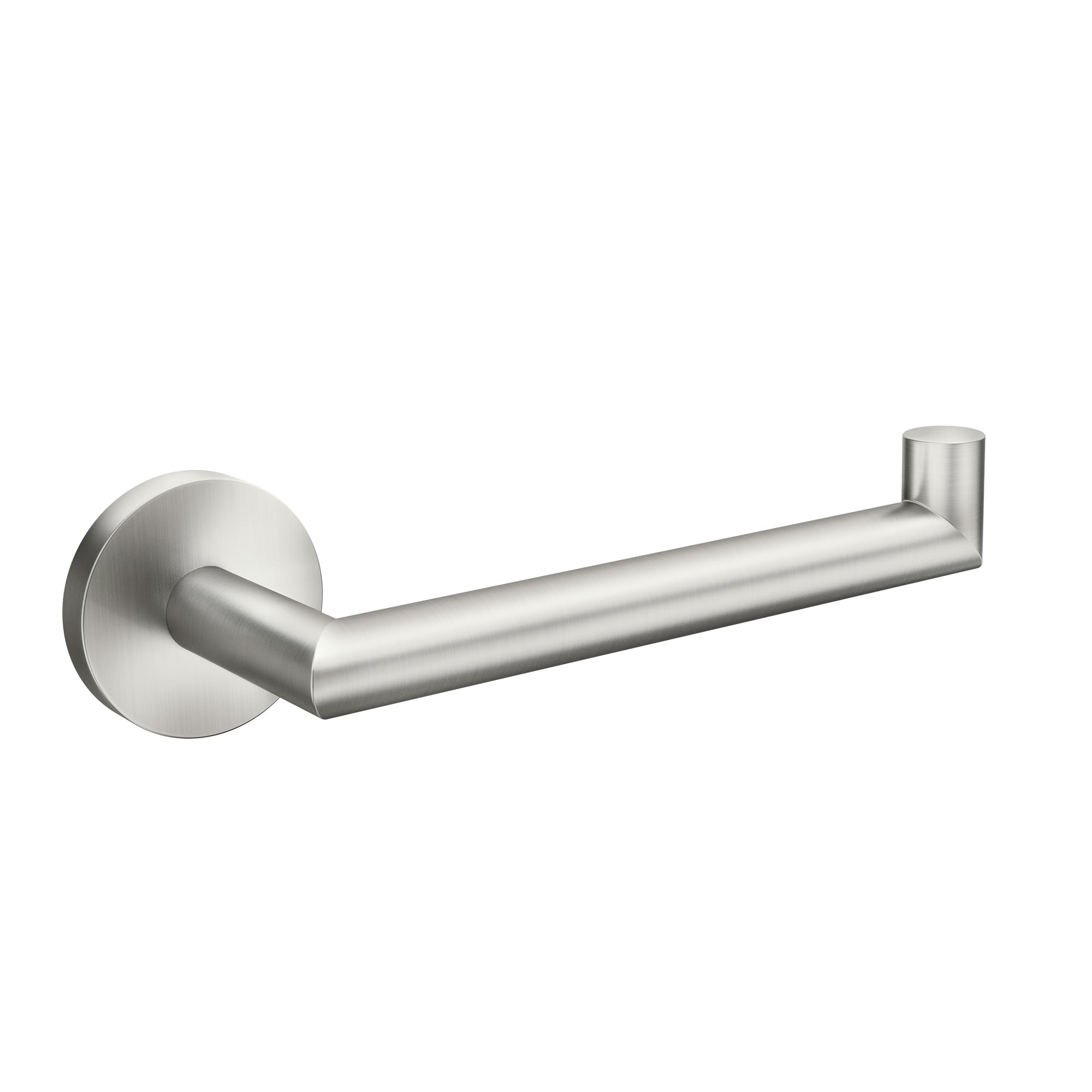 Moen Y5709BN Arlys Modern Single Post Toilet Paper Holder, Brushed Nickel