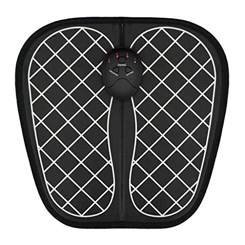 Almencla Massageador Elétrico Para Pés Acalma Os Pés Rigidez Muscular Vibrador Para Pés Tapete De Ma