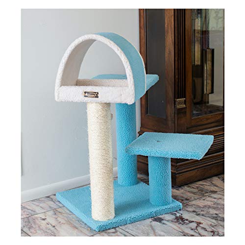 Árbol para gatos Armarkat Sky Blue 29 pulgadas miniatura 5