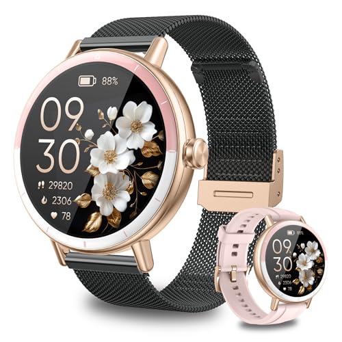 KEEPONFIT Smart Watch for Men/Women Android & iPhone, 1.27