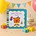 Now You Are Two: Little Bird Greetings, Greeting Card Board Book with Personalization Flap, 2nd Birthday Gifts for Two Year Olds