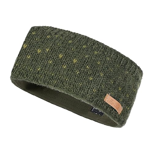 McRon Damen Gefüttertes Stirnband Modell Nadja Grün 5444