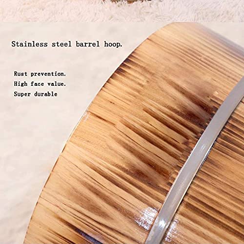 Spa de pies de madera artesanal para masaje miniatura 6