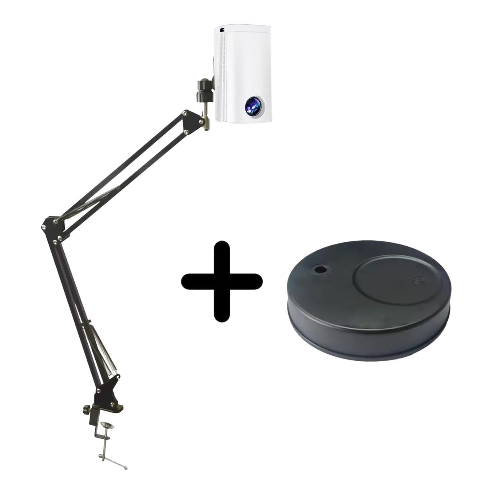 Projecteur de dessin portable, lampe de projection artistique pour tracer, dessin, croquis, planche à tracer, croquis, peinture, outils de bureau (blanc)