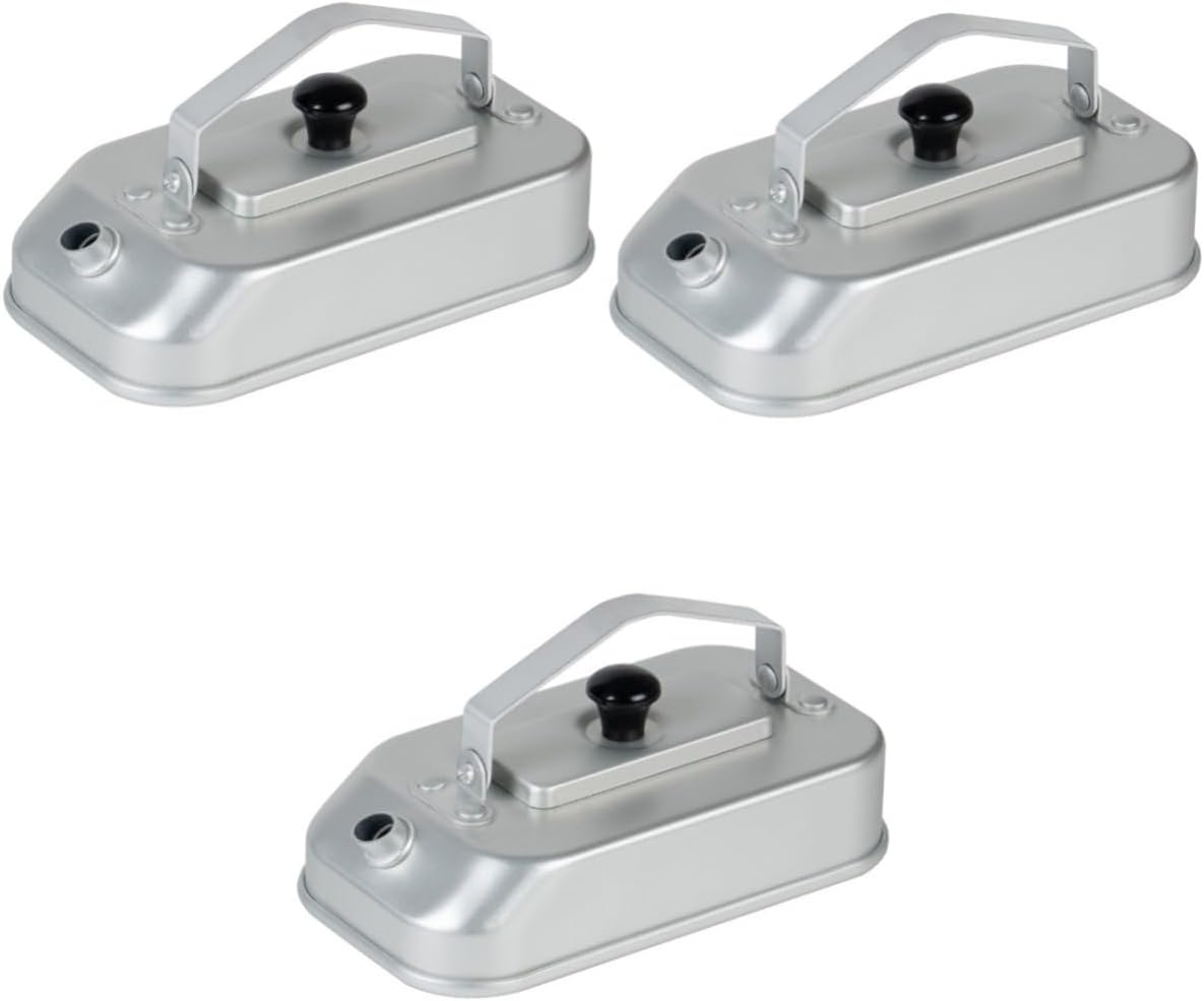 BESPORTBLE 3pcs Aluminium Alloy Portable Water Kettle Lightweight Outdoor Tea Pot for Camping Boiling Water and Making Tea Coffee and Foldable Design for Outdoor Adventures