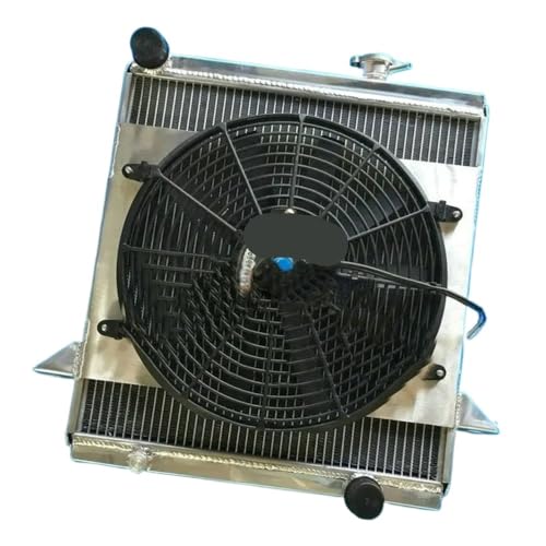 Radiateur en aluminium premium et ventilateur pour Triumph TR6 et TR250