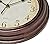 Bernhard Products Vintage Wall Clock Silent Non Ticking - 12 Inch Quality Quartz Battery Operated Decorative Brown Clock for Home Kitchen Living/Dining Room Office Decor, Easy to Read, Rustic Bronze