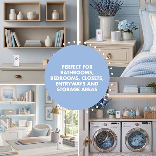 Arm & Hammer OdorBusterz ShelfMATE™, White Linen – Decorative Odor Absorber with Baking Soda for Small Spaces, Closets & Storage Areas - image 4