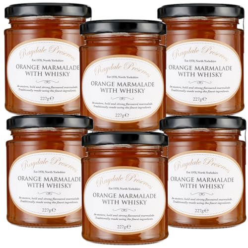 Raydale Preserves - Orange Marmalade with Whisky - 227g - Pack of 6