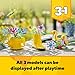 LEGO Creator 3 in 1 Flowers in Watering Can Building Toy Set - Fun, Creative Activity for Kids, Girls and Boys, Ages 8+ - Building Options for Rain Boots or Birds - Cute Birthday Gift Idea - 31149