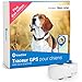 Tractive GPS DOG 4. Collier GPS pour chien. Ne perdez plus votre chien. Gardez-le en forme avec le suivi d'activité. Portée illimitée. (Blanc neige)