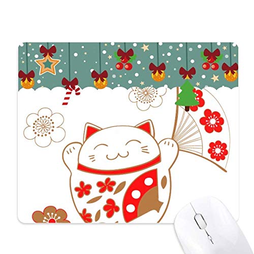 Tapis de souris chat chanceux japonais, cadeau original
