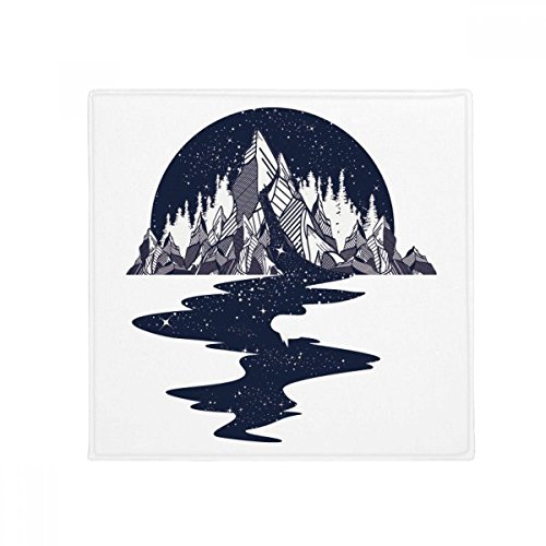 Tapis de sol de qualité motif étoiles art iceberg flux impression durable 60cm - 2