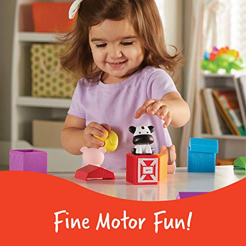 Learning Resources Peekaboo Learning Farm - 10 Pieces, Ages 18+ months Toddler Learning Toys, Counting and Sorting Toys… - Image 6