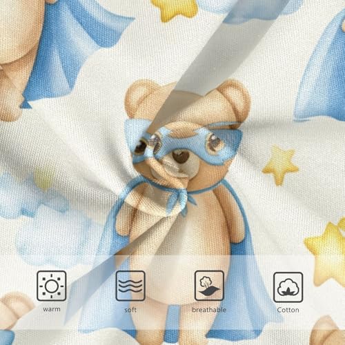 Toddler Underwear Custom 2t Cotton Little Girl Panties Durable Undies Kids Briefs Cute Teddy Bears Funny3