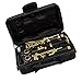 Bb Clarinet Lacquer Gold 17 Keys Black Clarinete Beginner Musical Instrument Clarinet for Beginner