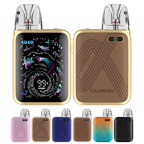�yG5 KOKO���K�i�zFOR Caliburn G5 KOKO Kit �d�q�^�o�R ���[�E�F�� �J���o�[�� G5 �R�R �X�^�[�^�[�L�b�g 1600mAh�o�b�e���[ �X�^�[���b�g�f�B�X�v���C���� �G�A�[������ 2ml VAPE �{�� �y�� pod�^ MTL