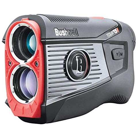 Bushnell Golf Tour V5 Shift Laser Entfernungsmesser, Grau/Rot, Einheitsgröße Cover