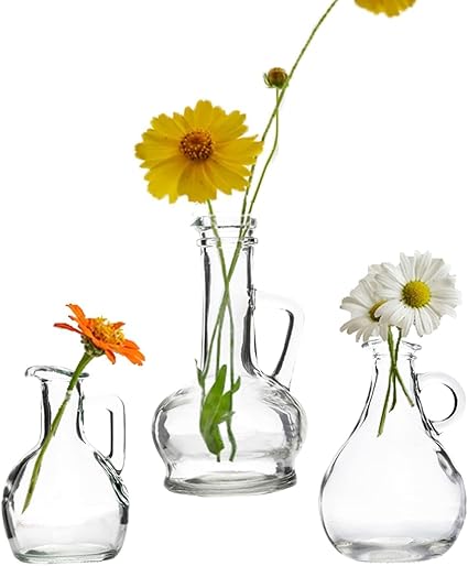 Amazon Co Jp 小さな花瓶 3個 つぼみ まとめ買い ハンドル付き ミニ花瓶ハンドル ワインボトル型 花用小さな花瓶 小さな花瓶 北欧 家庭 窓台 リハーサルディナー用 ホーム キッチン Amazon Co Jp 小さな花瓶 3個 つぼみ まとめ買い ハンドル付き ミニ花瓶ハンドル ワインボトル型 花用小さな花瓶 小さな花瓶 北欧 家庭 窓台 リハーサルディナー用 ホーム キッチン