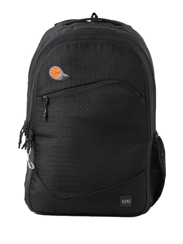 Image of Wiki Stylish Unisex Backpack 4 Durable & Lightweight backpack for Men & Women | Backpack for Office, Gym, Travel (37.5 Litre, Black)