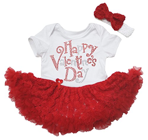 Body bébé fille rouge pour les sorties en famille et les siestes