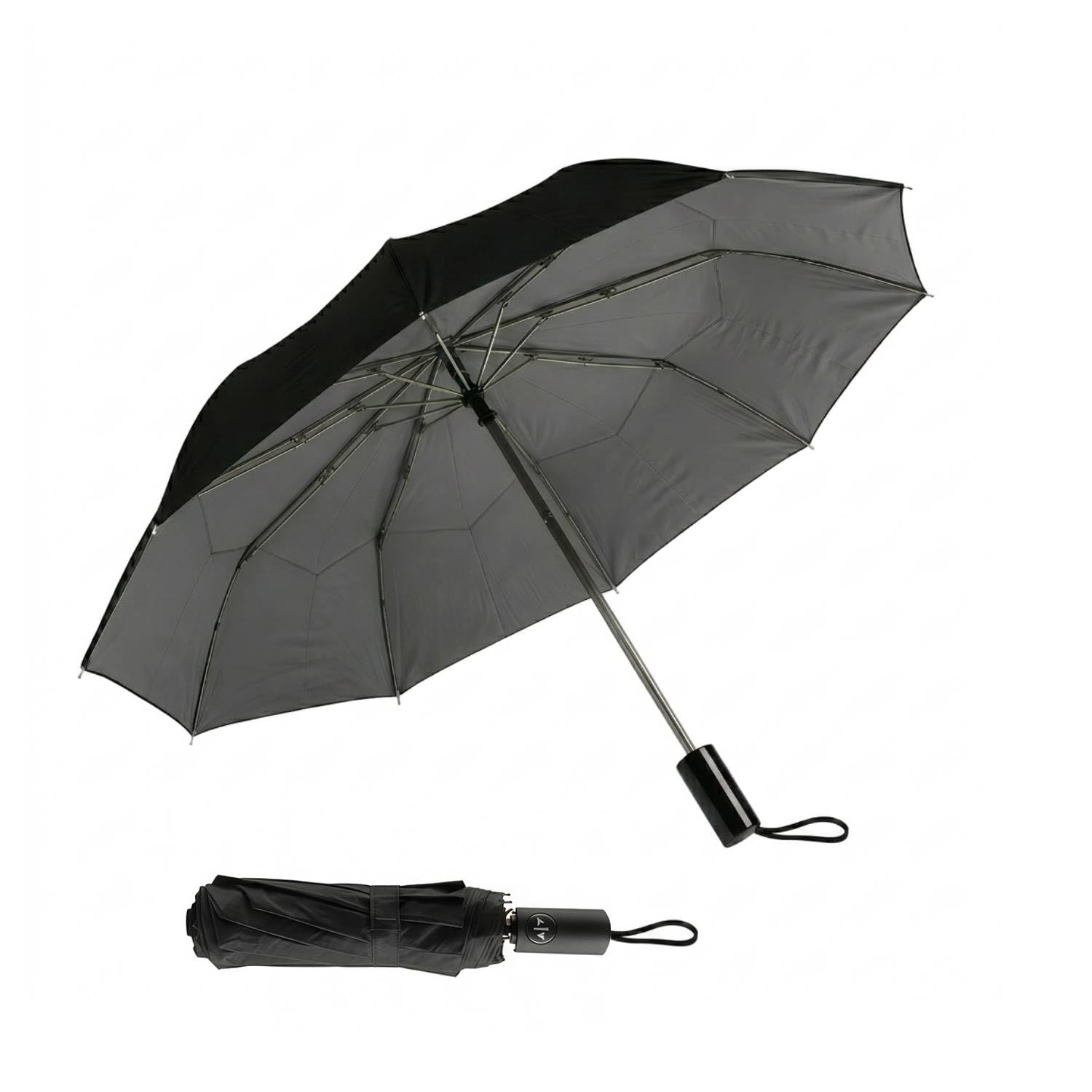 2 Fold Automatic Umbrella for Men & Women | 24 Inches covrage | Windproof Strong Frame, UV Protection | Lightweigt Portable Folding Rain Umbrella for Office & Outdoor-image-9