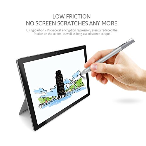 Digital Pen Active Stylus Compatible with Sur-face Pro 7, Pro 6, Pro 5, Pro 4, Pro 3, Sur-face Laptop 3 2 1, Sur-face Book 2, Book 1, Sur-face Go,1024 Level Pressure Sensitivity