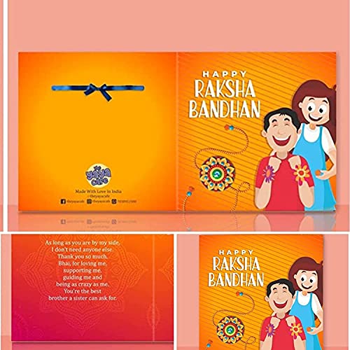 Image of TheYaYaCafe Little Bro Printed Rakhi for Baby Brother | Rakshabandhan Baby Bro Rakhi