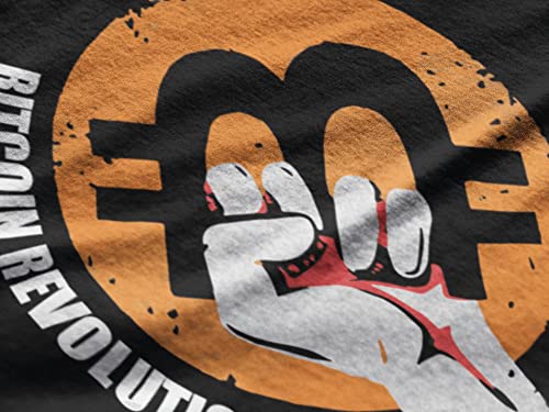 Men's Graphic T-Shirt Bitcoin Revolution HODL BTC Crypto Traders Eco-Friendly Limited Edition Short Sleeve - Image 6