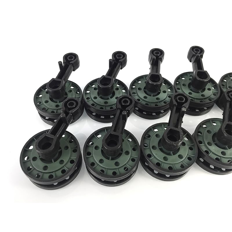 wheelfun Henglong 1/16 Scale Soviet KV-1 RC Tank 3878 Plastic Road Wheels Spare Parts for Tank Model