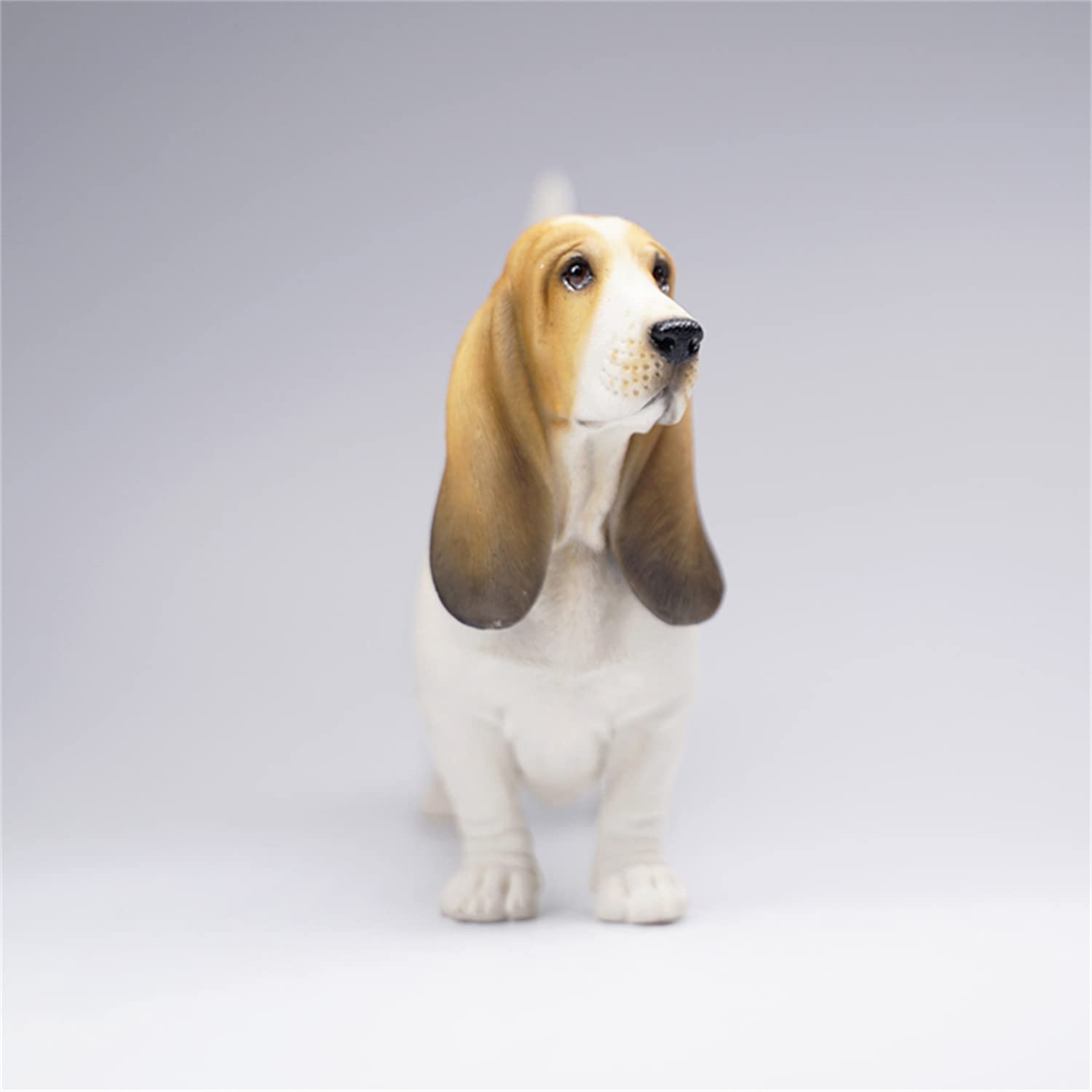 Amazon | JXK 1/6 サイズ バセット・ハウンド 可愛い 犬 動物