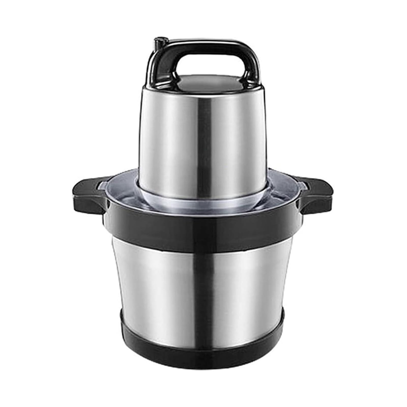 Tritacarne elettrico, in acciaio inox, 8 l, con 4 lame, tritacarne da banco per una lavorazione efficiente della carne
