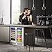 BODEGA Wine and Beverage Refrigerator, 24 Inch Dual Zone Wine Cooler, with Smart APP Control and 2 Safety Locks,Soft LED Light Hold 19 Bottles and 57 Cans, Built-In or Freestanding