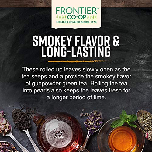 Frontier Herb Tea Lse Grn Gunpowder Org 16 Oz #TOP2